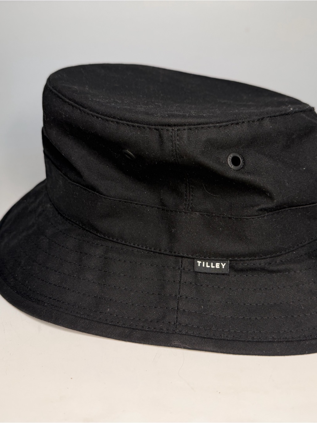 Tilley Black Cotton Bucket Hat - Classic Men's Hat — image 3 of 8
